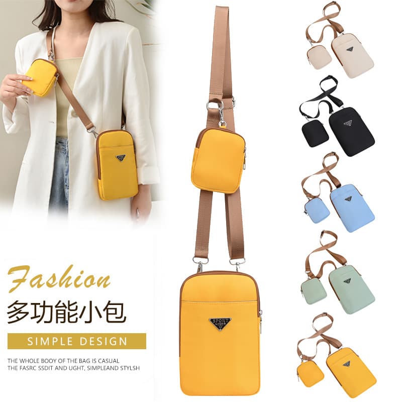 Phone Bag Small Crossbody Bag Multi-functional Phone Coin Purse Card Holder Crossbody Bag Fashion Women's Wallet Mini Bag Wholesale