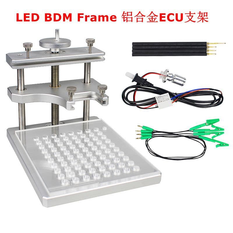 BDM Frame KESS/Ktag/ktm100 ECU Probe Aluminum Alloy Bracket Adapter BDM Programming Frame