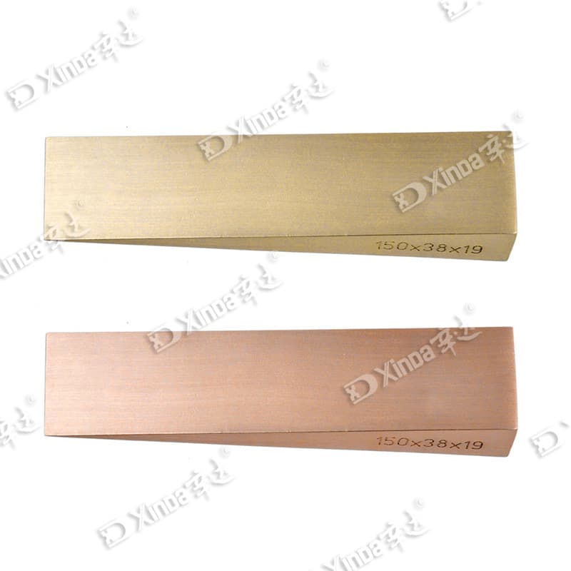 Xinda explosion-proof tools, explosion-proof inclined iron, explosion-proof horn iron, copper inclined iron, copper horn iron
