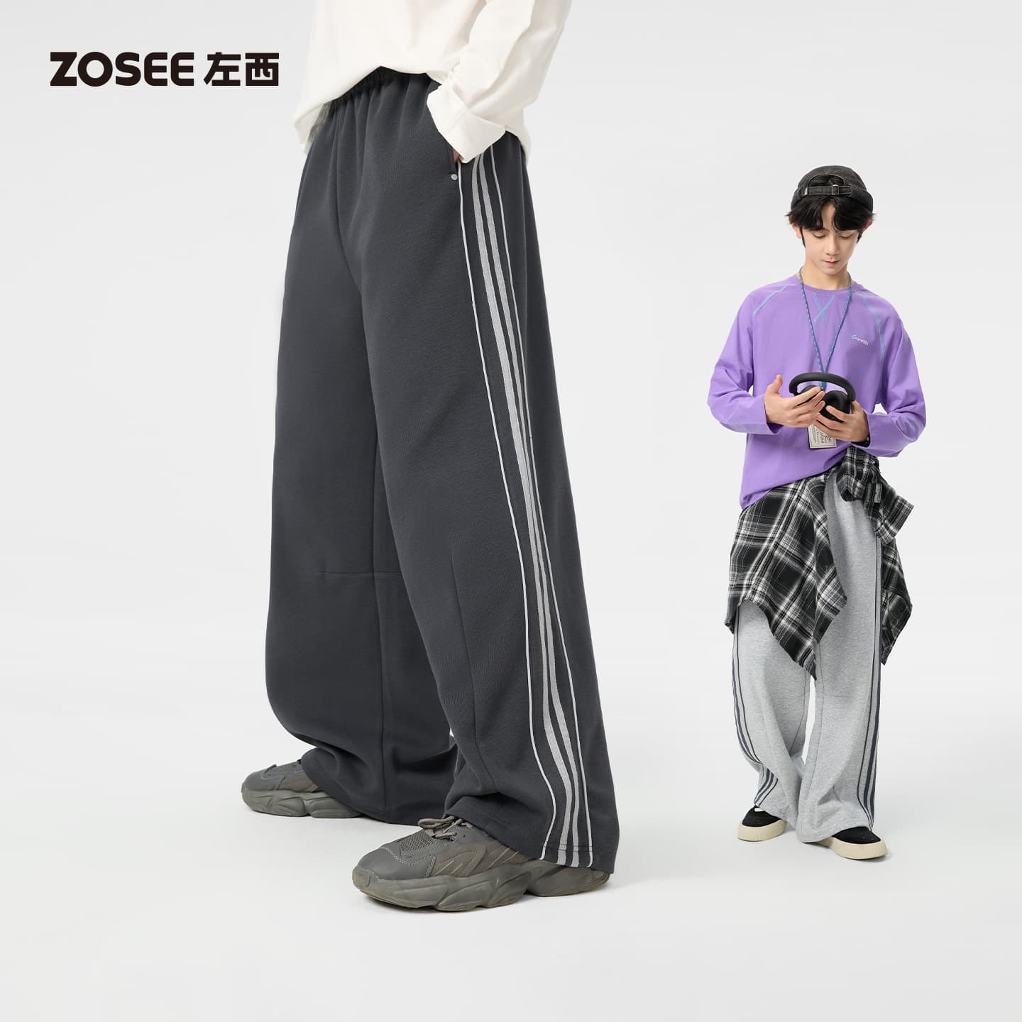 Zuoxi children's clothing men's big children's sweatpants spring and autumn 2026 sweatpants middle school students' pants youth pants men's junior high school students