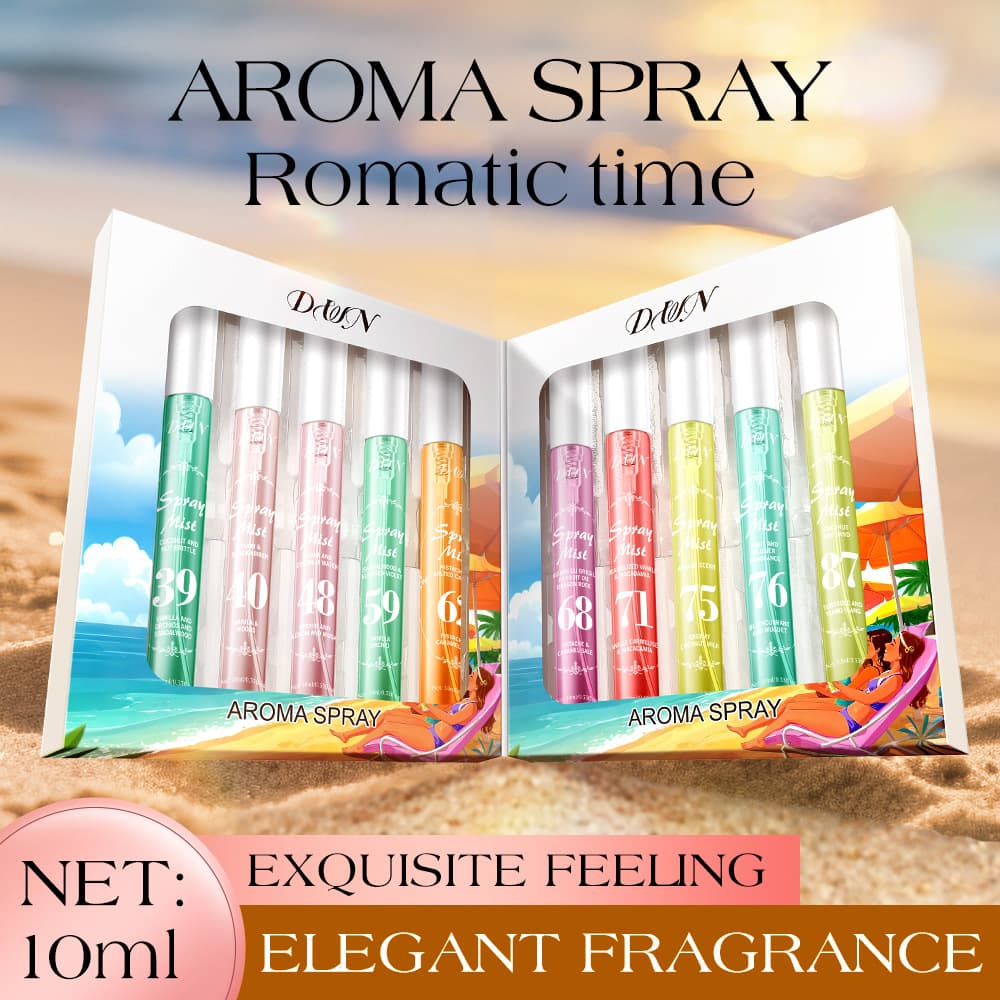Cross-border Alcohol-free Digital Perfume Gift Set 10ml Fragrance Spray Long-lasting Scent Women's Perfume