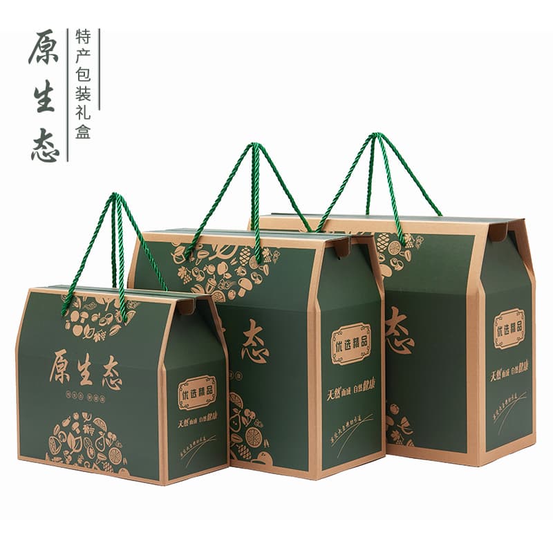 Universal Specialty Packaging Gift Box, Large Fruit and Vegetable Carry Box, Thickened Agricultural Product Carton, In Stock
