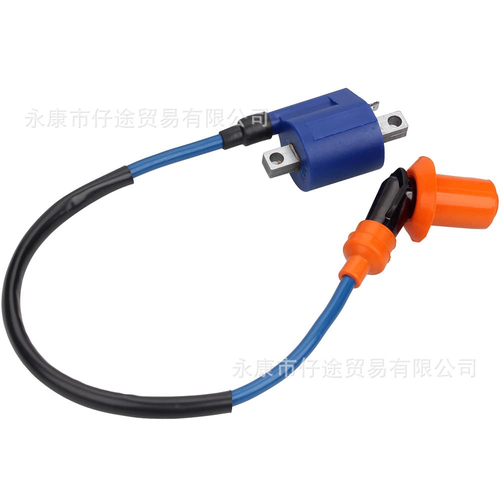 Off-road motorcycle ATV four-wheel beach scooter GY6 125 150 250cc high voltage package ignition coil orange
