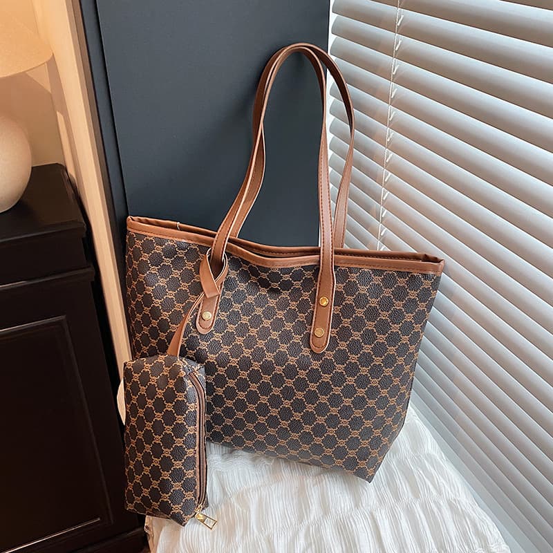 High-End Large-Capacity Bag 2025 New Niche Versatile Commuter Bag Women's Trendy Mother-In-Law Bag Satchel Tote Bag for Women