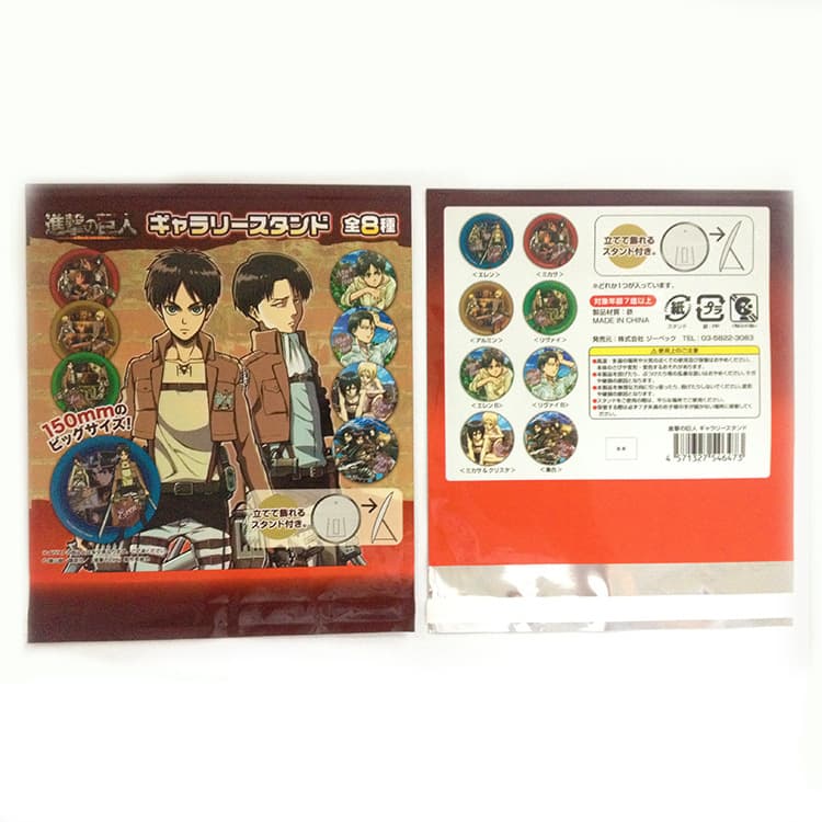 Manufacturer OPP Anime Card, Toy, Badge, and Blind Bag Printing Composite Aluminum Foil Packaging Bags