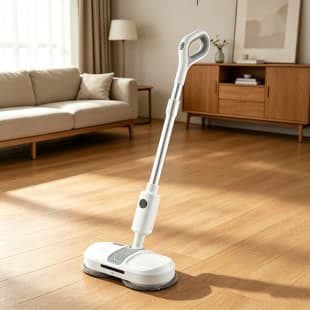 Wireless Electric Mop for Home Use, Automatic Self-Cleaning, No-Wash Mopping Machine, Spraying Floor Wiping and Sweeping All-in-One, Lazy Mop