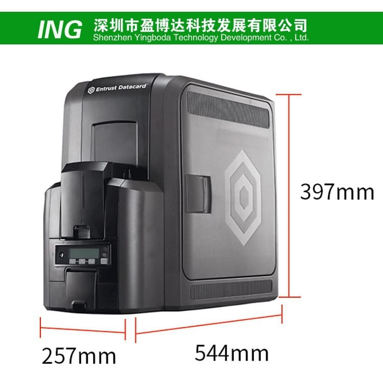 Datacard CR805 CR809 Third-Generation Disability Certificate Printer 513402-002 Color Ribbon