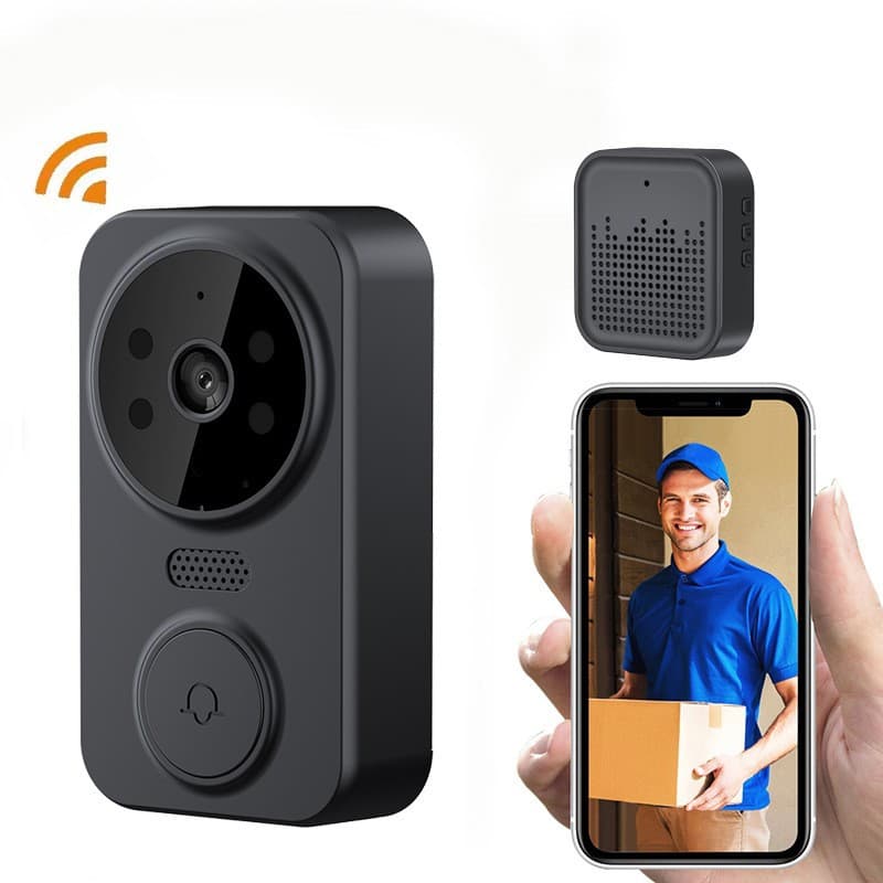 Wireless smart doorbell home low-power wireless wifi visual doorbell smart visual electronic cat eye M8 monitoring