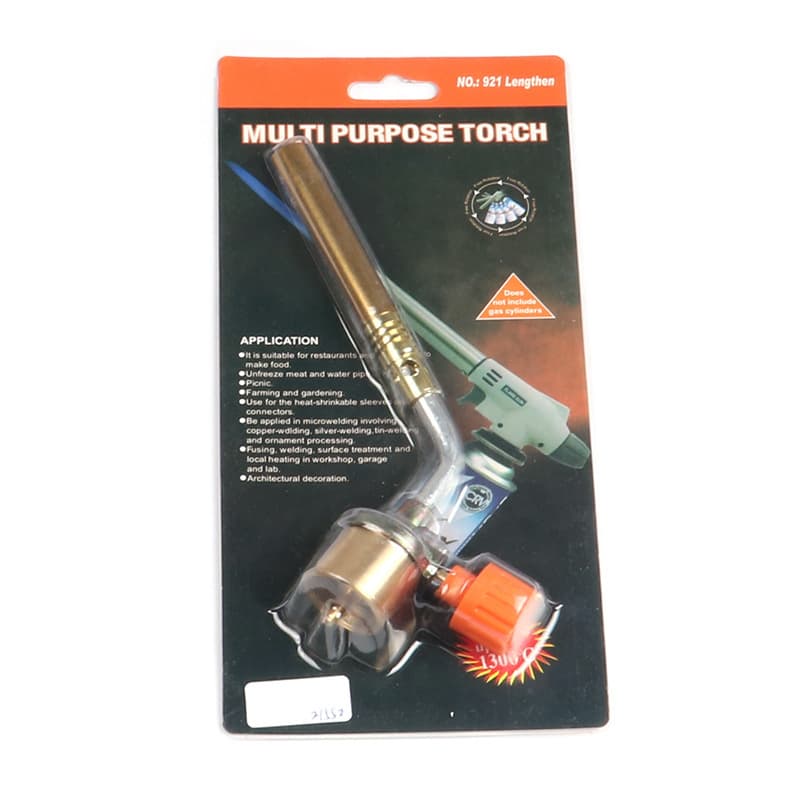 High Temperature BBQ Baking Roasting Flame Gun Portable Manual Gas Brazing Torch Cartridge Ignition Spray Gun Small Welding Torch
