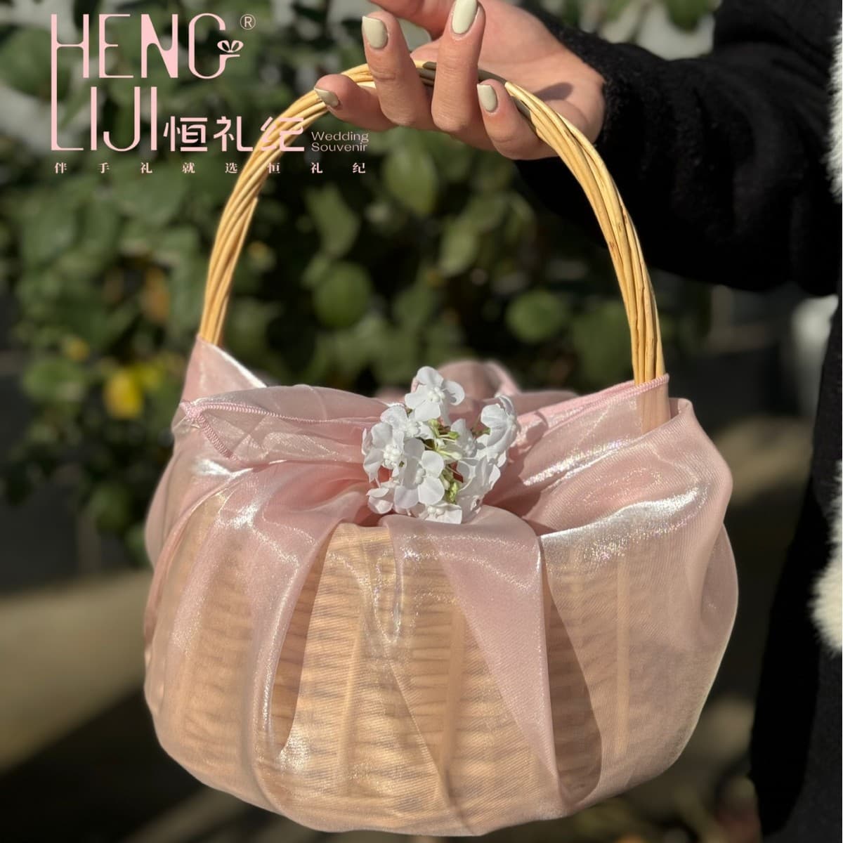Goddess Day Princess Basket High-end Souvenirs Bridesmaids Groomsmen Wedding Empty Gift Box High-end Practical Furoshiki Gift Box