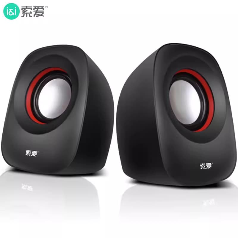 Sony Ericsson L3 Computer Bass Speaker, Mini USB Soundbar for Laptop/Desktop/Mobile