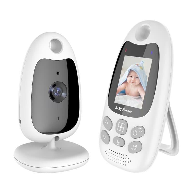 2.4-inch baby monitor VB610 with voice intercom and lullaby function, home smart monitor.
