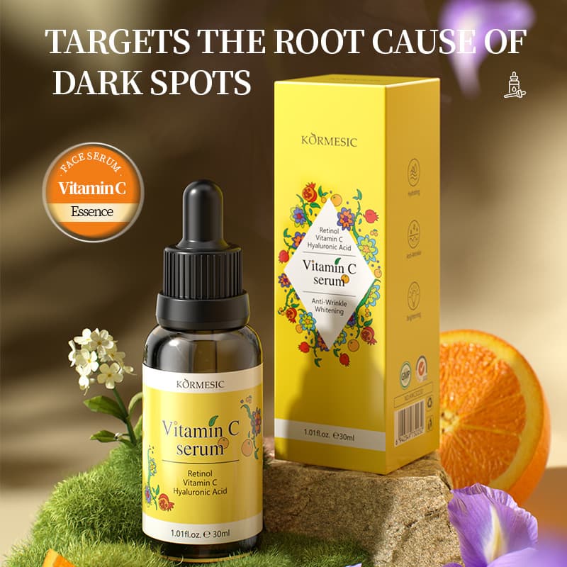KORMESIC Hydrating & Revitalizing Vitamin C Serum Skincare Cross-border Factory Wholesale
