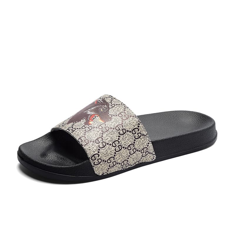 Men's Summer Anti-Slip Beach Flip Flops, Casual Home Slippers, Large Size, Personalized, Drop Shipping