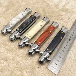 Cross-border AKC Mafia Outdoor Folding Knife Survival Knife High Hardness Sharp Folding Knife Drop Shipping