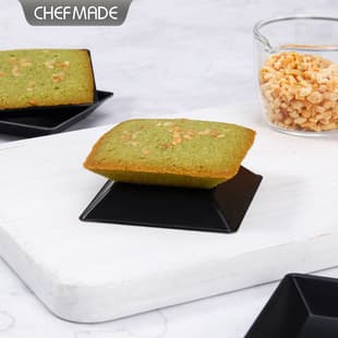 Xuechu Square Financier Mold Non-Stick Mini Gold Brick Cake Mold Baking Mold Cake Tart Mold Small Tart Mold