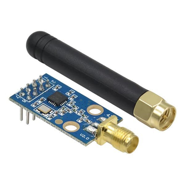 10 pcs Color: Blue+Black Material: Metal+Plastic CC1101 Wireless Module 433M Data Transmission