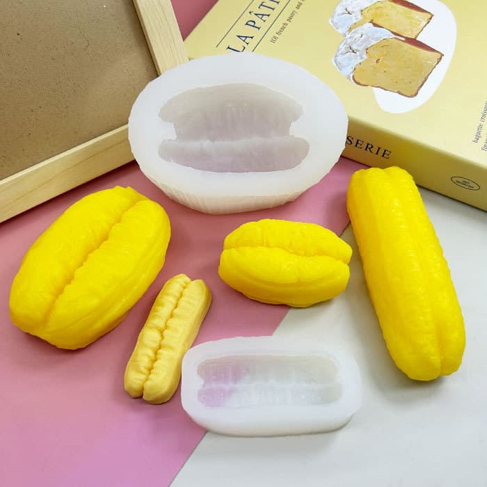 Assorted Silicone Molds for Fried Dough Sticks, Chocolate Fondant Cake Decoration Baking Tools, Handmade Molds