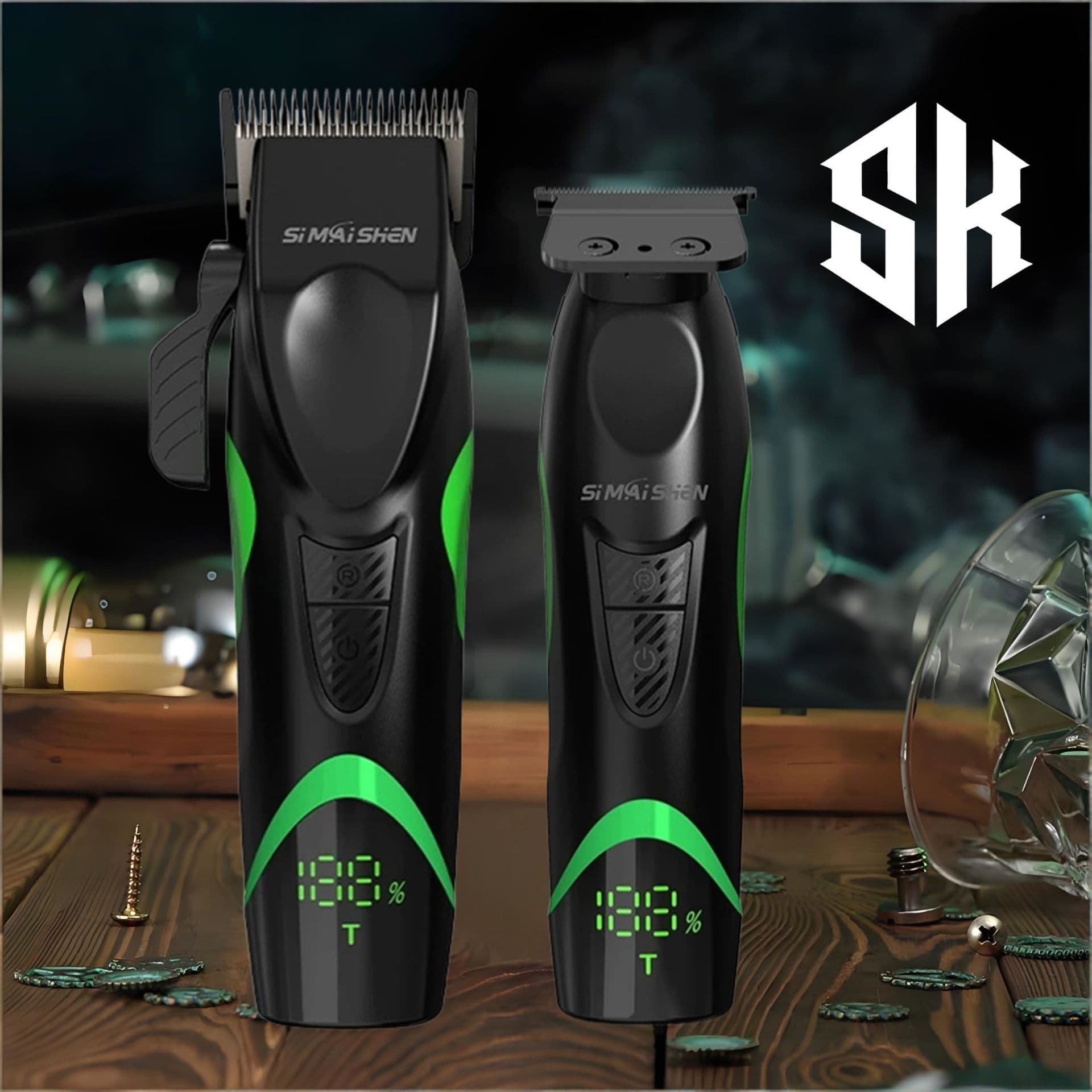SK Bestseller Electric Hair Clipper Salon Brushless Hair Clipper Keju Caibi Barber Hair Clipper Trimmer Carving Bald Head Tool