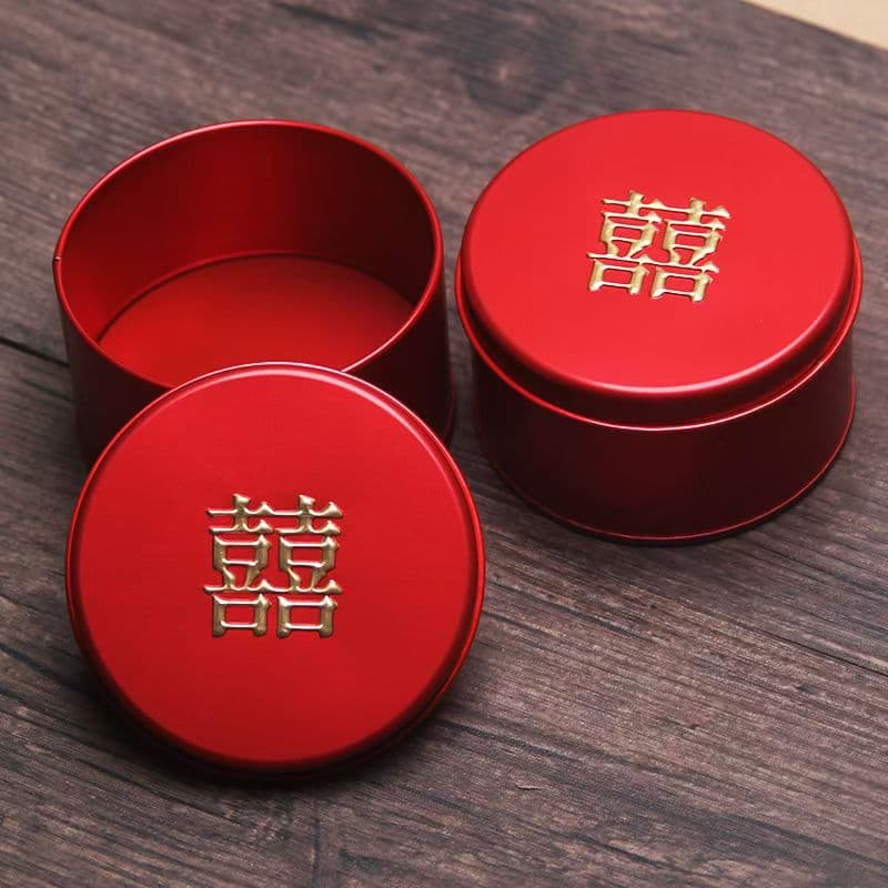 Cylindrical Wedding Candy Box Creative Gift Candy Box European Lavender Wedding Candy Box Gift Box