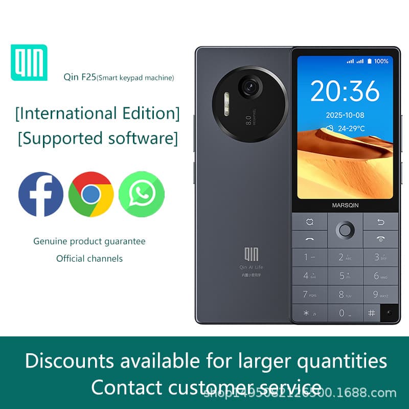 [International Version] Duoqin Qin F25 Keypad Smartphone Overseas Edition New Original Genuine