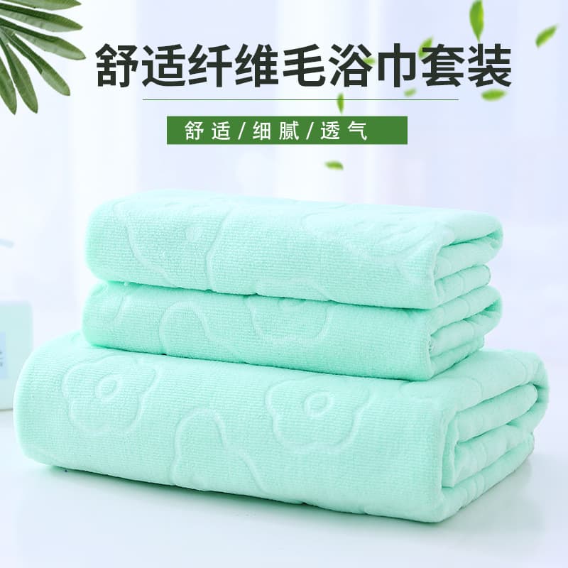 Manufacturer wholesale microfiber bath towel gift large bath towel embossed bath towel beach towel soft absorbent towel bath towel