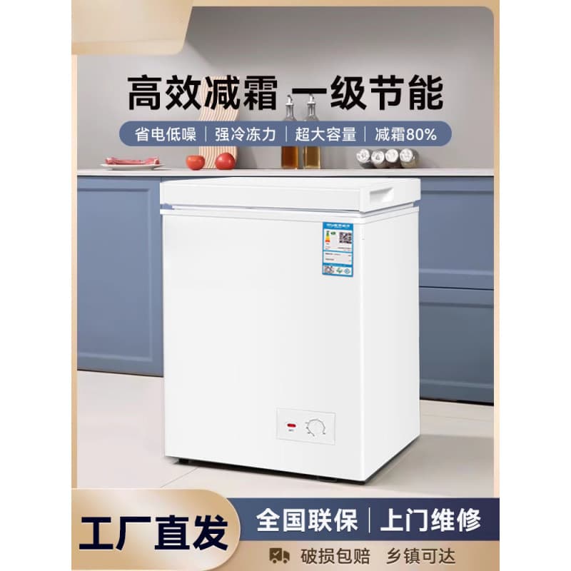 Household Freezer Large Capacity Refrigerator Freezer Combo Mini Energy Saving Car Freezer