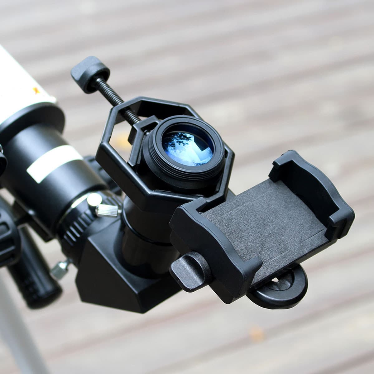 SVBONY Metal Telescope Universal Phone Mount Auxiliary Phone Photography Clip for Monocular Birding Scope Photo and Video