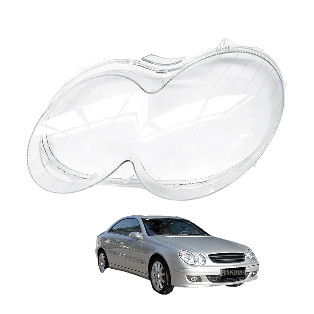 Suitable for Mercedes-Benz W209 Clk200 2005-2008 Headlight Cover, Headlight Cover, Lamp Shell, Outer Lamp Cover