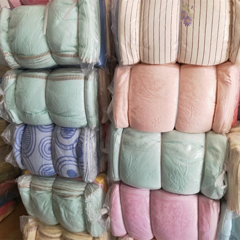 Foreign trade slightly flawed by weight special price 100% pure cotton household towels skin-friendly colorfast clearance