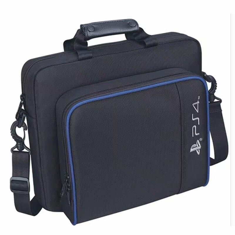 PS4 Console Carrying Case, Slim Shoulder Bag, PS4 Pro Large Capacity Bag, Manufacturer Stock, Game Console