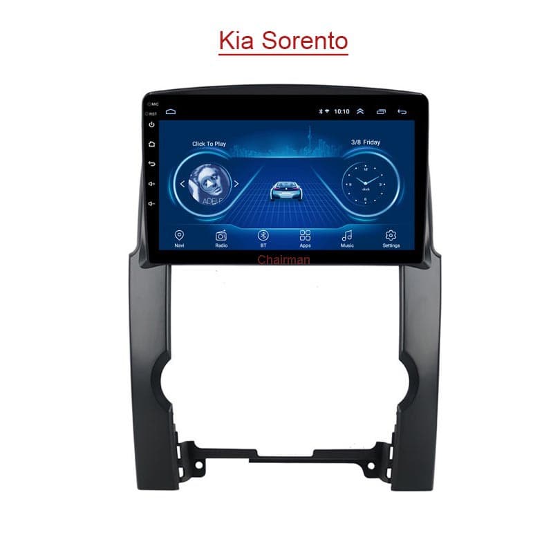 Car Android Large Screen Bluetooth Audio Video GPS Navigation for 2009-2012 KIA Sorento