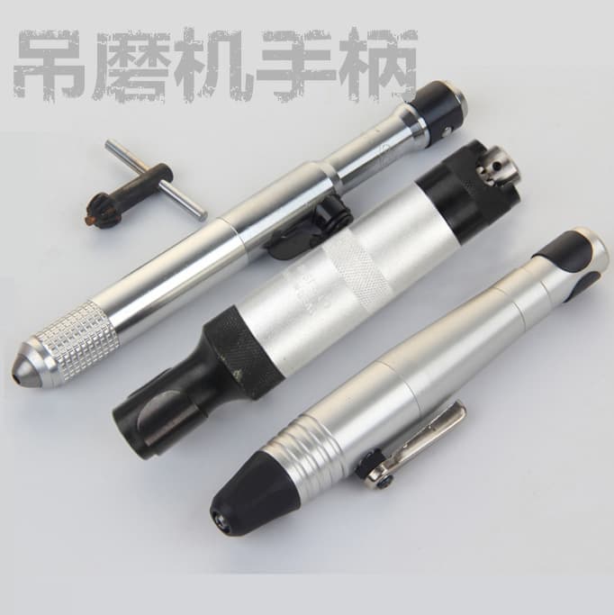 Hanging Grinder Handle Fine Tip / Large Tip Hanging Grinder Accessories High Precision Grinder Head Engraving Machine Handle
