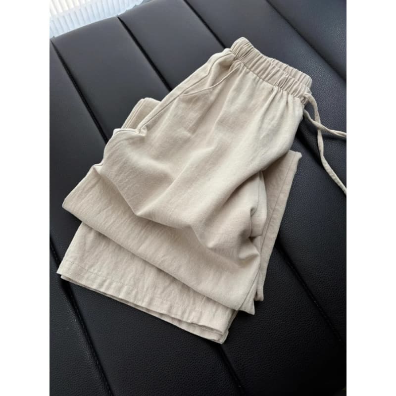 Shenzhen Nanyou Light Luxury High-End Textured Pleated Wide-Leg Pants for Women, Summer Flowing Yamamoto Loose Air Pants