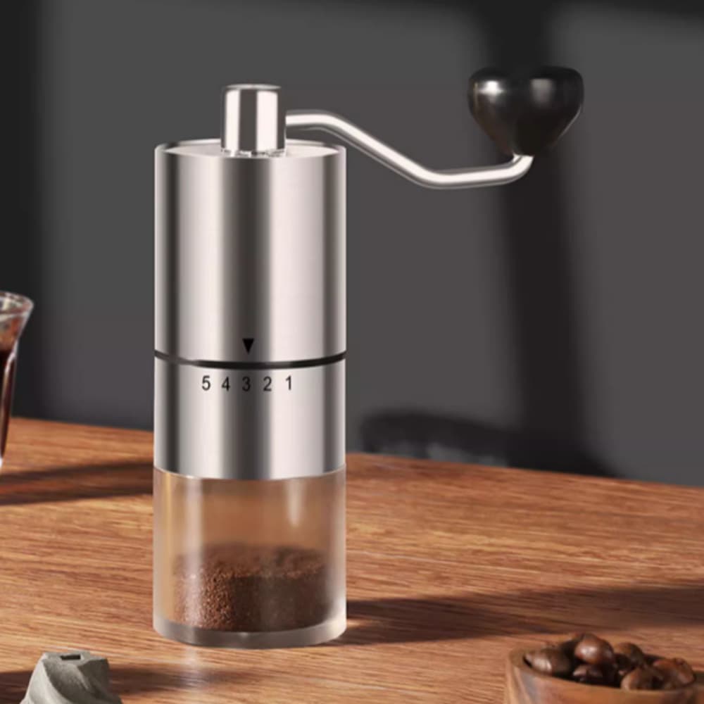 Coffee Grinder Coffee Machine Hand Crank Portable Grinder Stainless Steel Grinder External Adjustment Grinder External Adjust Grind