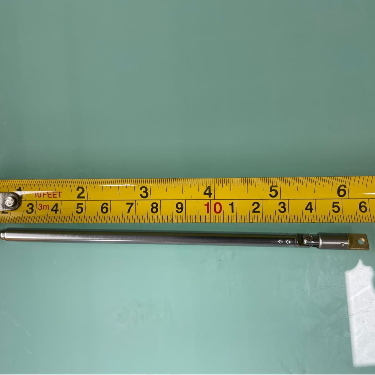 6120-6 Section Universal Rod Antenna, Rotatable Antenna for Radio and Electric Coal Receiver, Retracts to 165mm, Extends to 650mm