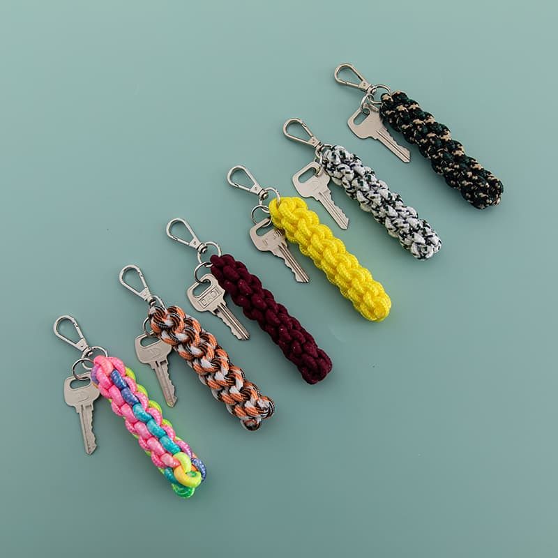 Corn Nylon Rope Bag Hanger Phone Chain DIY Minimalist Bag Charm Woven Miu Style Bag Accessory