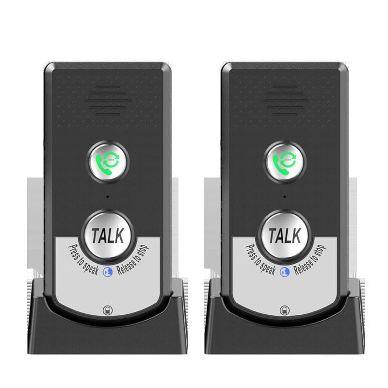 Cross-border wireless two-way pager, voice intercom, intercom doorbell, two indoor units