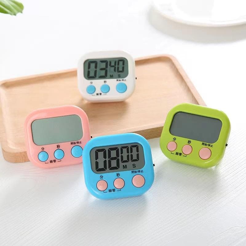 Kitchen Baking Timer, Household Student Timer, Electronic Reminder, Countdown Timer, Alarm Clock for Study