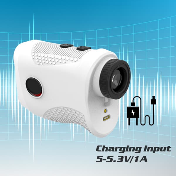 Multifunctional High-Precision Golf Laser Rangefinder Telescope Magnetic Slope Compensation Long-Distance Flagpole Locking
