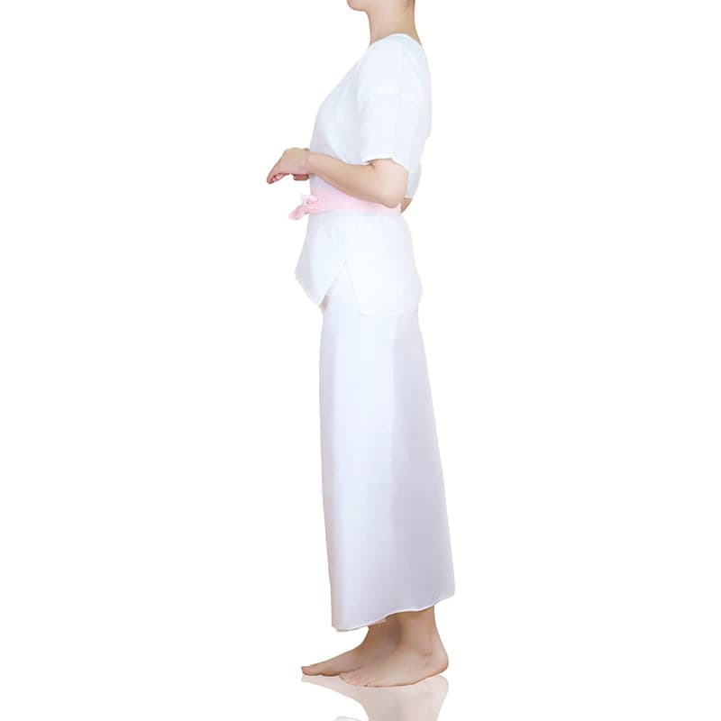 Washable kimono underwear foot bag set yukata undershirt kimono lining dress women's wedding petticoat