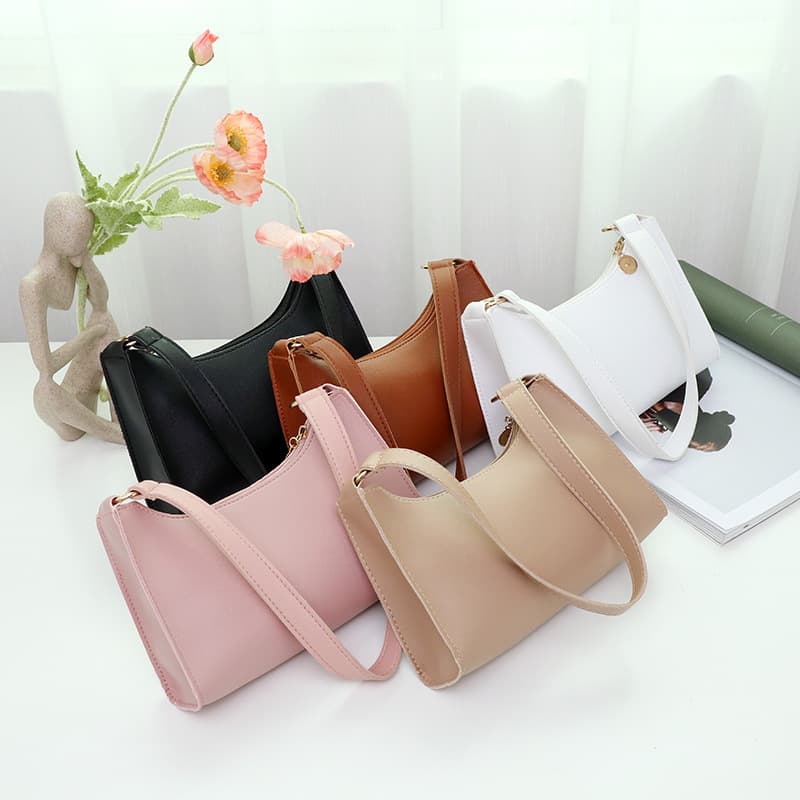 Hobo Shoulder Bag 2022 Ladies Handbags Fashion Simple Baguette Bag Korean Style Handbag for Women