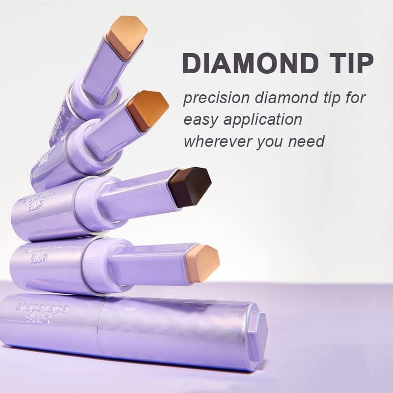 Cross-border Custom Concealer Foundation Stick Hydrating Brightening Long-lasting Primer Non-fading Soft-focus Concealer Stick OEM