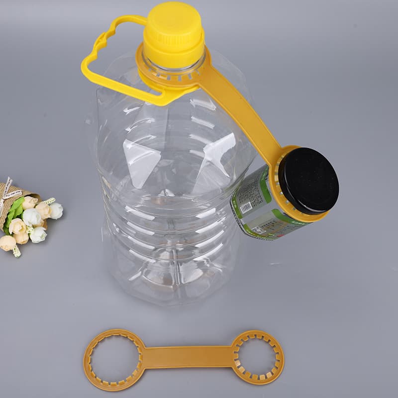 Wholesale Source Manufacturer Edible Oil Plastic Handle Oil Pot Double Buckle Large Bottle Hand Buckle Custom Logo Printing