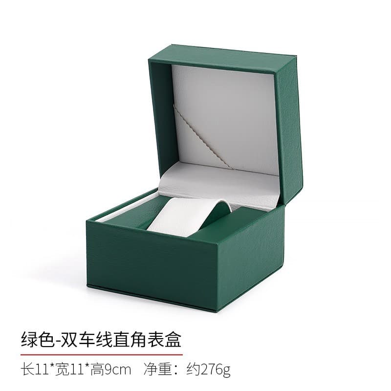 Cross-border Direct Supply PU Leather Watch Box Premium Feel Mechanical Watch Display Storage Watch Packaging Box Wholesale in Stock
