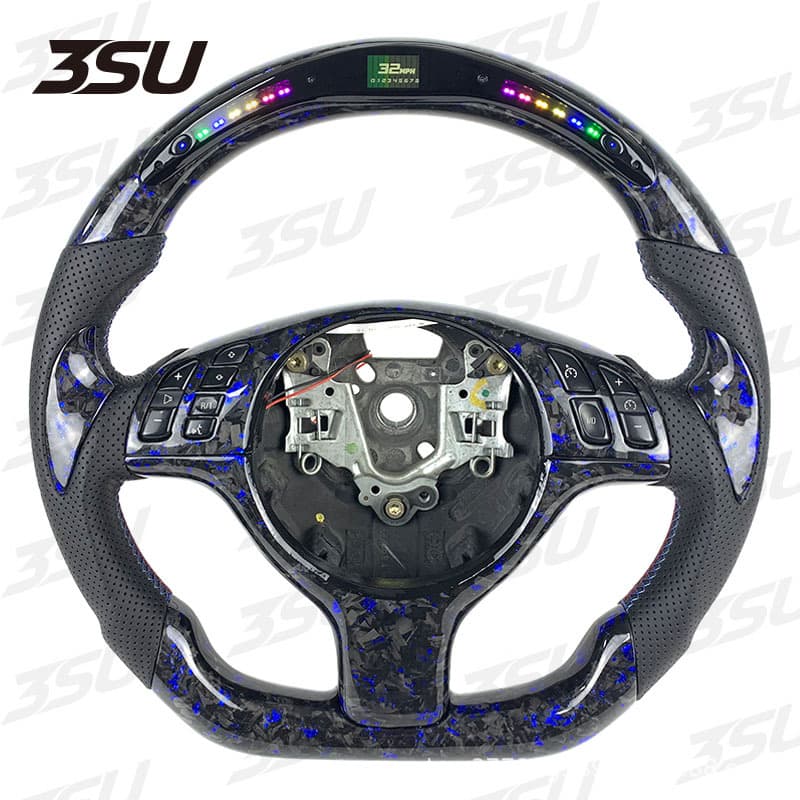Suitable for Bmw E46 E36 M3 E53 330Ci 325I Sports Carbon Fiber Steering Wheel Led Display