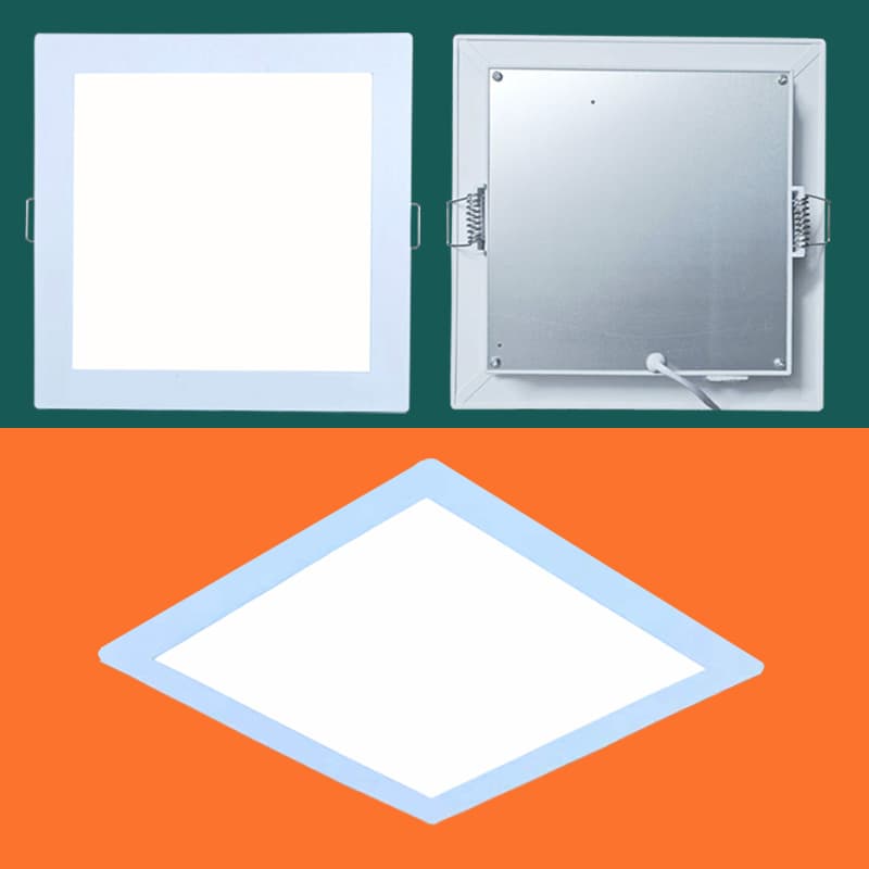 LED Retrofit Kitchen & Bathroom Light, Embedded 7x7 Bathroom Panel Light, Kitchen Ceiling Light