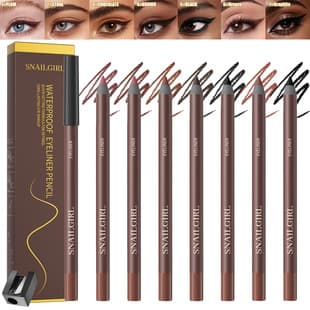 Snailgirl Colored Eyeliner Gel Pencil Waterproof Smudge-Proof Smooth Sharpenable Eyeliner Cross-Border Bestseller