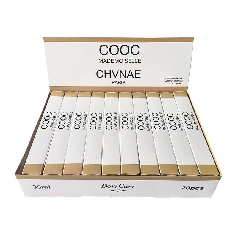 Cross-border trade perfume 35ml test tube perfume hot-selling glass test tube perfume women's fragrance factory direct perfume