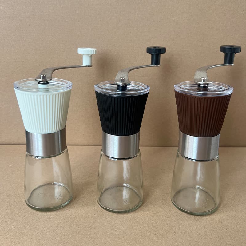 304 Stainless Steel Hand-Crank Coffee Maker, Multi-Purpose Coffee Grinder, Household Adjustable Speed Manual Grinder